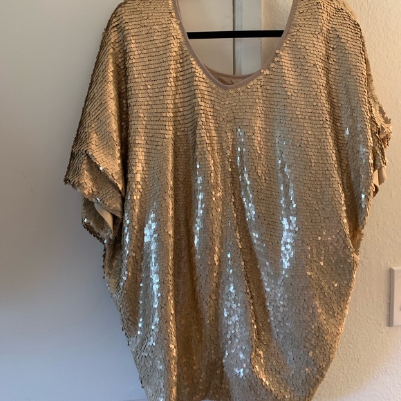 RACHEL ZOE Sequin Top - Picture 3 of 5